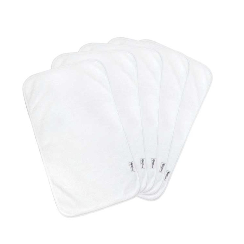 Waterproof burp pads 5ct New"